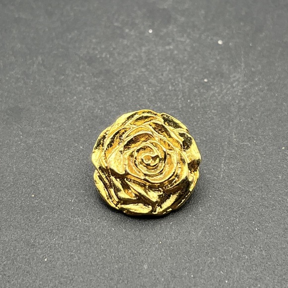 Jewelry - Mother’s Day Rose Gold Tone Flower Lapel Hat Pin